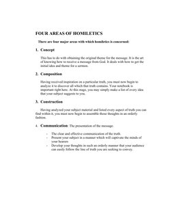 Understanding Homiletics: A Guide | PDF | Homiletics | Sermon