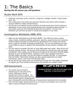 Ib Visual Arts Guide Book | PDF | Art Media | Paintings