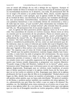 Sermón #1453
La Incredulidad Humana No Afecta a la Fidelidad Eterna
7
Volumen 25
www.spurgeon.com.mx
7
uno se sentó a