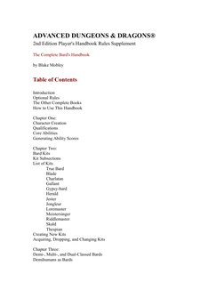 Livret De Règles De Base De Dungeons Dragons : Manuel Des Joueurs Version Francaise