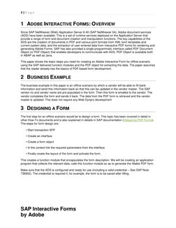 SAP Adobe Forms: Step-by-Step Guide | PDF | Information Technology ...