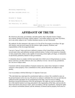 Recording requested by,               ]
And when recorded return to:          ]
                                      ]
Ricar