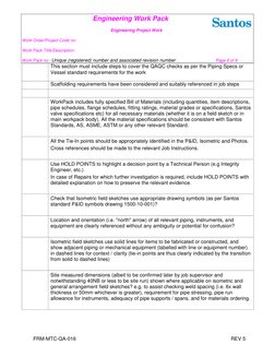 Engineering Work Package Template.pdf Engineering Work Pack Overview | PDF | Specification (Technical ...