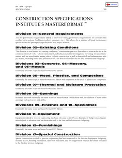 Division 00 Specifications.pdf 16 Specifications | PDF