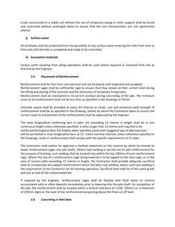 Secant Pile Wall Construction Guidelines | PDF | Deep Foundation | Concrete