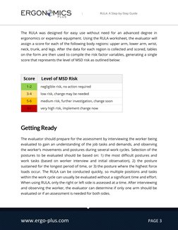 RULA Method: Ergonomic Assessment Guide | PDF | Human Factors And ...
