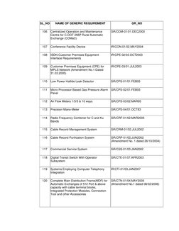 TEC Certification Generic Requirements | PDF | Digital Subscriber Line ...