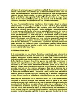 principios de una nueva y perversísima moralidad. Contra estos perniciosos 
errores y depravadas costumbres, que ya han comen