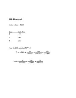 NPV, IRR, and Payback Period Analysis | PDF | Net Present Value ...