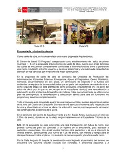 3 
 
DECENIO DE LAS PERSONAS CON DISCAPACIDAD EN EL PERU 
“Año de la Integración Nacional y el Reconocimiento de