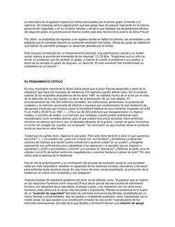 La estructura de la agresión explica los daños provocados por el primer golpe, la herida o la 
carencia. Sin embargo será la