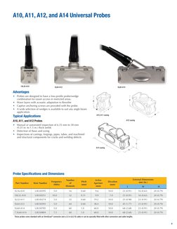 PAUT Probes & Wedges - Olympus NDT | PDF | Technology & Engineering