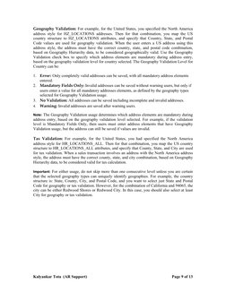 Address Validation Setup in Oracle 12 | PDF | Address (Geography ...