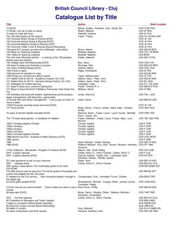Library Catalogue Cluj | PDF | Leisure