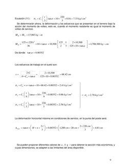 9 
 











2
/
70
.2
cm
kg
a 

 
     
Ecuación ( 11  ):       
2
3
/
33
.7
01
.0
3
220
10
tan
3
cm
kg
t
C