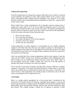 Excel Guide for Qualitative Data Analysis | PDF | Qualitative Research ...