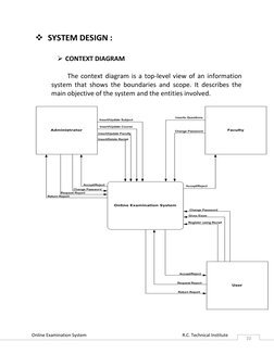 Online Examination System                                                                                      R.C. Technical