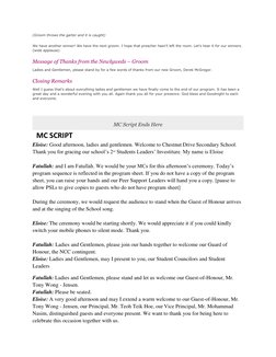 Wedding MC Script and Introductions | PDF | Wedding | Bridesmaid