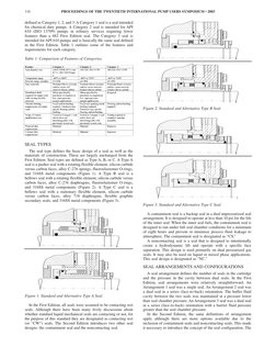 defined as Category 1, 2, and 3. A Category 1 seal is a seal intended
for chemical duty pumps. A Category 2 seal is intended