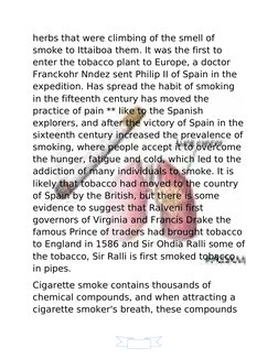 paragraph on tobacco Tagalog FDA Tobacco Education & Prevention