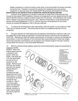 Stall Test Automatic Transmission Stall Test Guide | PDF | Transmission (Mechanics ...