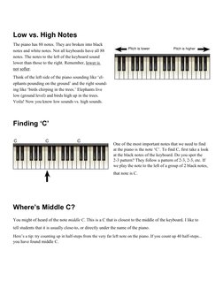 Beginner Piano Lessons Guide | PDF | Piano | Musicology