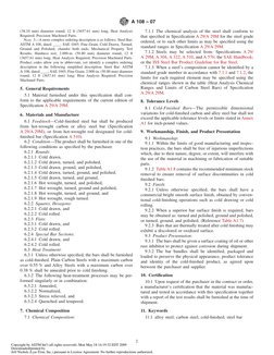ASTM A108 Standard Specification | PDF | Steel | Engineering Tolerance