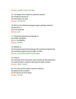 Answer:
 
  provide a map of the data  (http://allexamguru.blogspot.in/2013/05/basic-computer-quiz-questions-with.html)
15. T