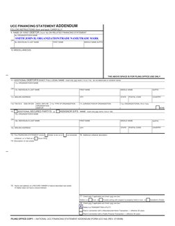 UCC-1 Financing Statement Guide | PDF | Assignment (Law) | Trust Law