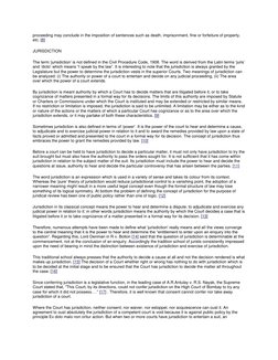 proceeding may conclude in the imposition of sentences such as death, imprisonment, fine or forfeiture of property, 
etc. [8]