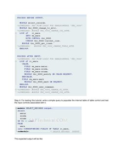 Table Control Wizard in ABAP Module Pool | PDF | Sql | Databases