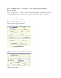 Enable/Disable Oracle Program Parameters | PDF | Parameter (Computer ...