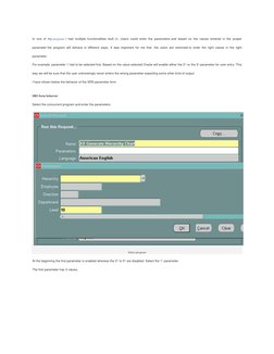 Enable/Disable Oracle Program Parameters | PDF | Parameter (Computer ...