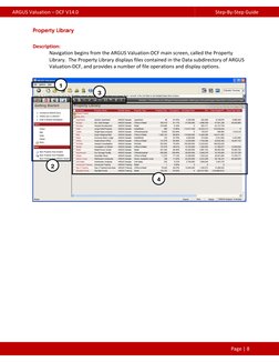         ARGUS Valuation – DCF V14.0 
Step‐By‐Step Guide 
 
                                                Page | 8 
 
Proper