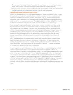 9             GET YOUR INTERNAL AUDIT RISK ASSESSMENT RIGHT THIS YEAR
FEBRUARY 2014 
• The end-to-end technology that is eit