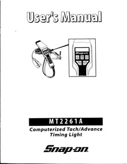 MT2261A Timing Light User Guide | PDF | Engines | Machines MT2261A Timing Light User Guide | PDF | Engines | Machines