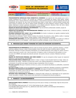SE23-K 
MSDS:  ESMALTES Y ANTICORROSIVOS.