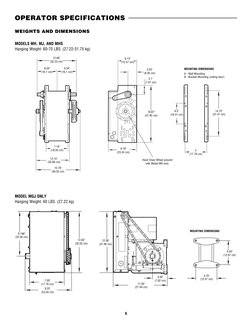 5
9.196"
(23.36 cm)
7.00"
(17.78 cm)
9.25"
(23.50 cm)
MOUNTING DIMENSIONS
12.62"
(32.05 cm)
3.00"
(7.62 cm)
11.00"
(27.