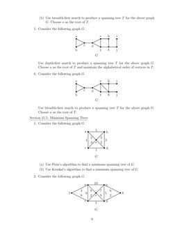 Discrete Math Final Exam Practice Problems | PDF | Vertex (Graph Theory ...