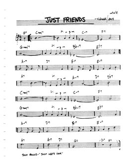 Just Friends - Concert | PDF | Jazz Music | Entertainment (General)