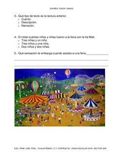 ESPAÑOL TERCER  GRADO 
 
ESC. PRIM. URB. FRAL. “CUAUHTÉMOC” C.T. 07DPR3073C  ZONA ESCOLAR 041NI SECTOR 02R. 
Mhttp://francisc