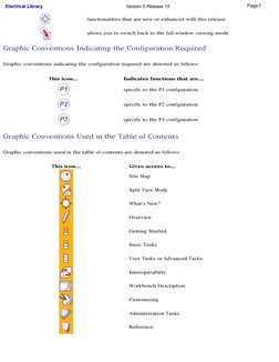 functionalities that are new or enhanced with this release
allows you to switch back to the full-window viewing mode
Graphic