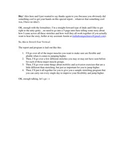 Hey! Alex here and I just wanted to say thanks again to you (because you obviously did 
something cool to get your hands on t