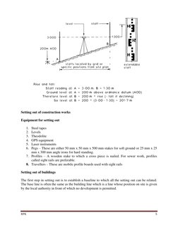 RPK 
 5 
 
 
 
 
 
 
 
 
 
 
 
 
 
 
 
 
 
 
 
 
Setting out of construction works 
 
Equipment for setting out 
 
1. Steel t