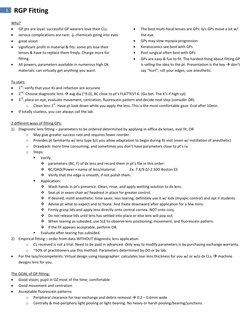 Aligned Rgp Fit Cls Pattern RGP Lens Fitting Techniques Guide | PDF | Cornea | Contact Lens