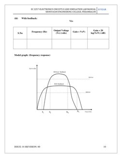 Electronics Circuits II Lab Manual | PDF