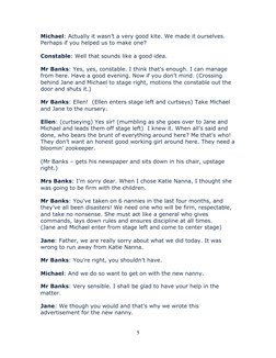 Mary Poppins Jr. Play Script | PDF | Business | Nature