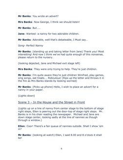Mary Poppins Jr. Play Script | PDF | Business | Nature