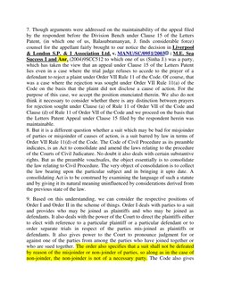 7. Though arguments were addressed on the maintainability of the appeal filed 
by the respondent before the Division Bench un