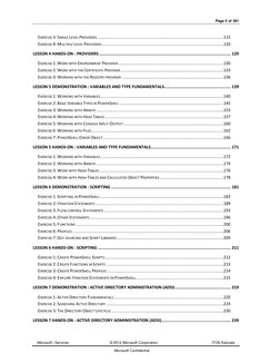 Page 5 of 361 
 
Microsoft | Services 
© 2012 Microsoft Corporation 
ITOE Educate 
Microsoft Confidential 
EXERCISE 3: SINGLE
